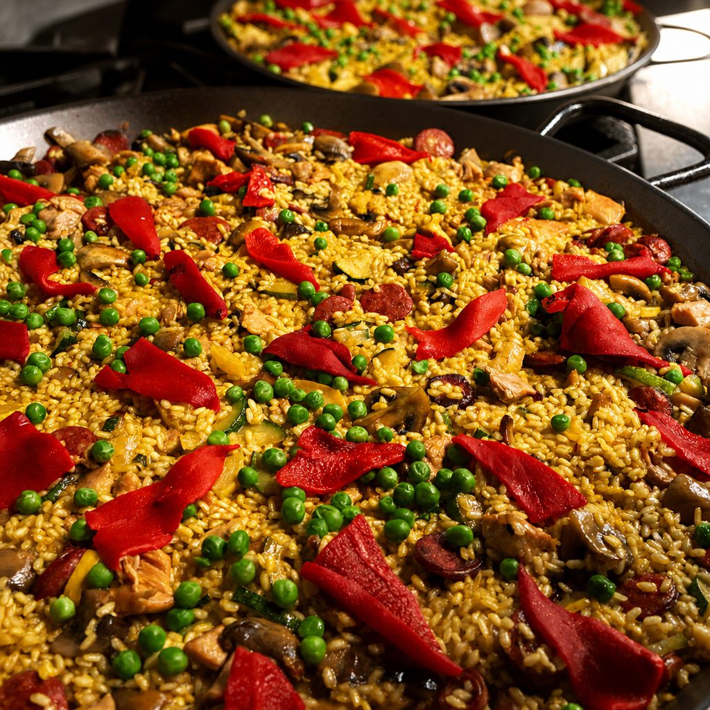 Paella Pollo.