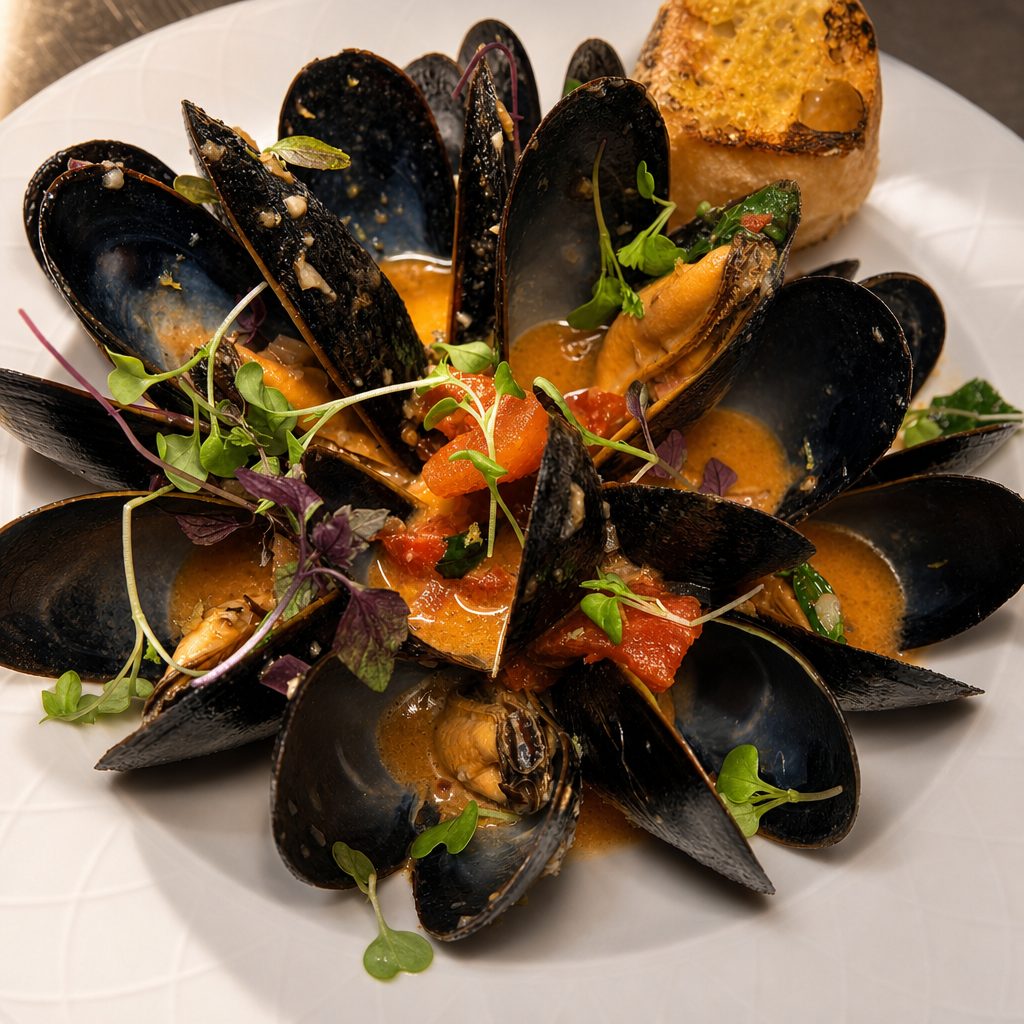 Mejillones a La Romana.