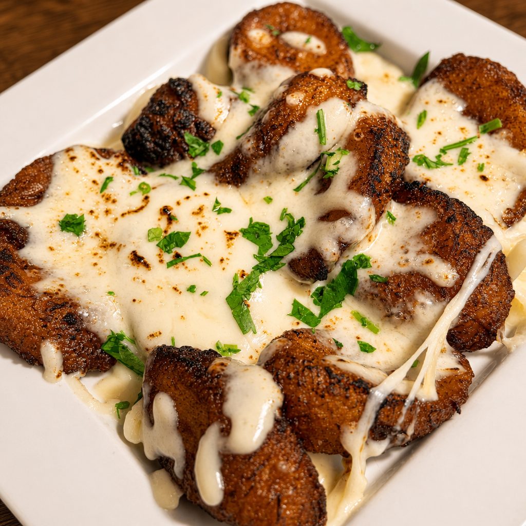 Plantain with Cheese.